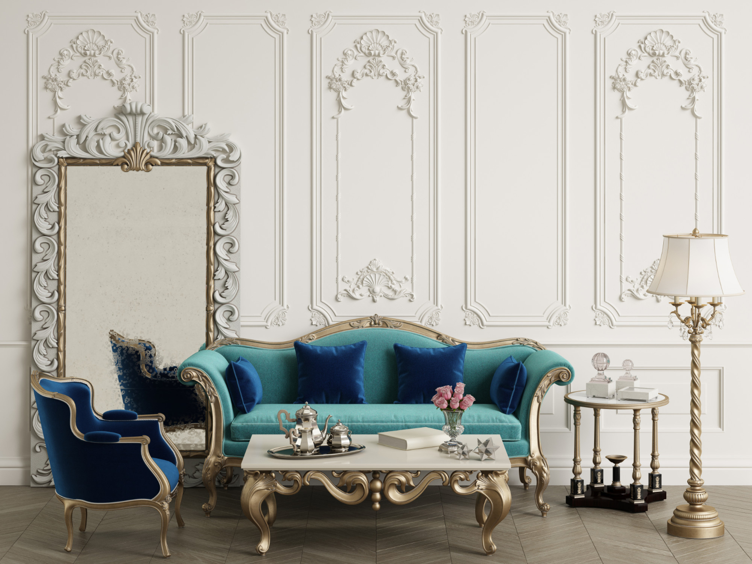Mastering Scale: Fitting Grand Baroque Style Furniture in EU Apartments