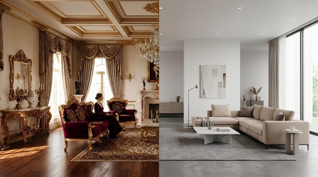 Baroque vs. Minimalism: Which Luxury Style Actually Feels More Timeless?