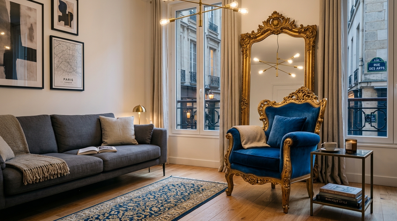 Baroque Furniture for Modern Living: Can Ornate Pieces Work in Small Apartments?