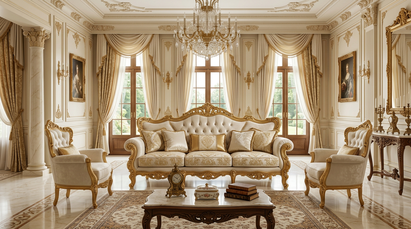Why a Baroque Sofa is the Perfect Centerpiece for Your Living Room