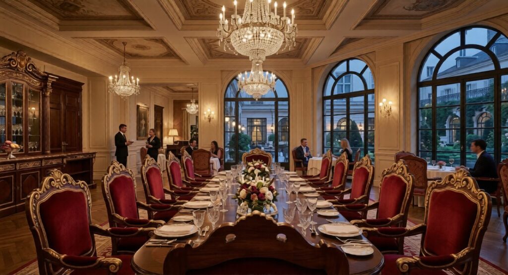 The Art of the Feast: Why Baroque Dining Chairs Are Essential for Your Luxury Hotel Dining Area