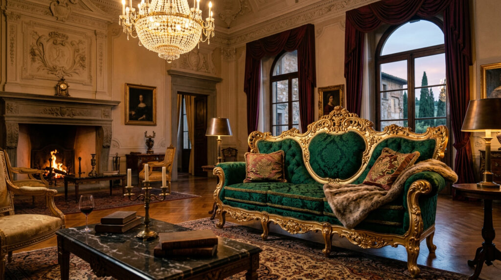 Baroque Settee Styles: The Key to Creating a Luxurious Lounge Area