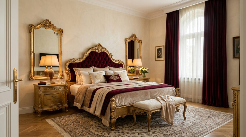 How to Create a Baroque Master Bedroom That Feels Like a 5-Star Suite Without Redesigning the Whole Room
