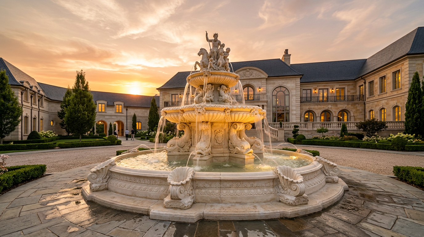 Baroque Garden Fountains 2026: Why Ornate Stone Fountains Are Making a Luxury Comeback